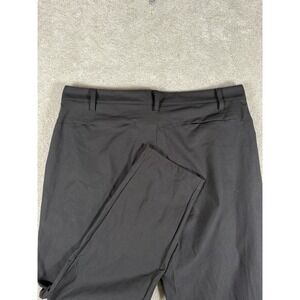 Fabletics The Don Pants Mens 36x30** Black Straight Leg Trouser Classic Stretch
